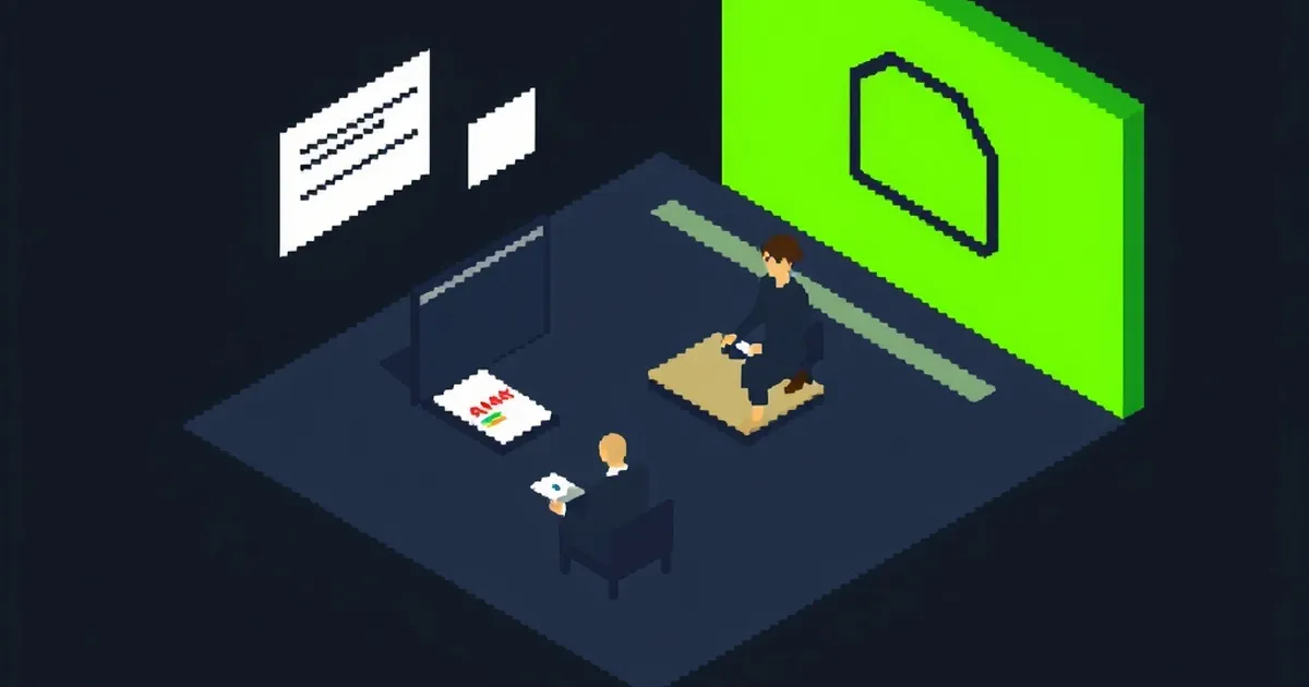 AI Scams in : 7 Tricks Getting People Right Now, pixel-art illustration