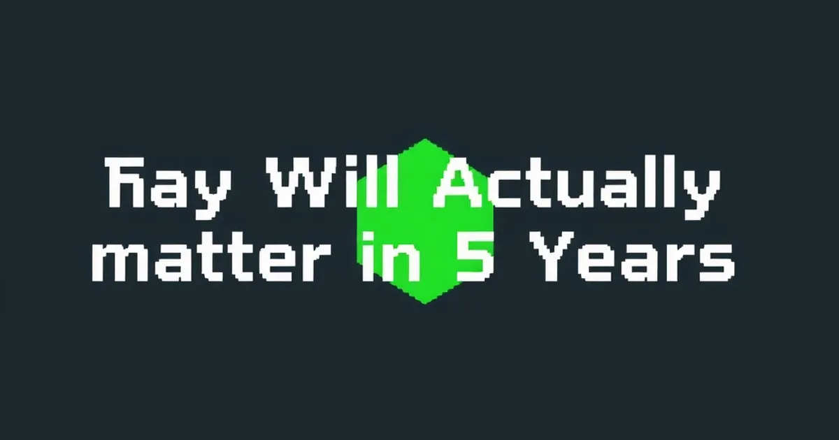 AI Skills That Will Actually Matter in 5 Years, pixel-art illustration