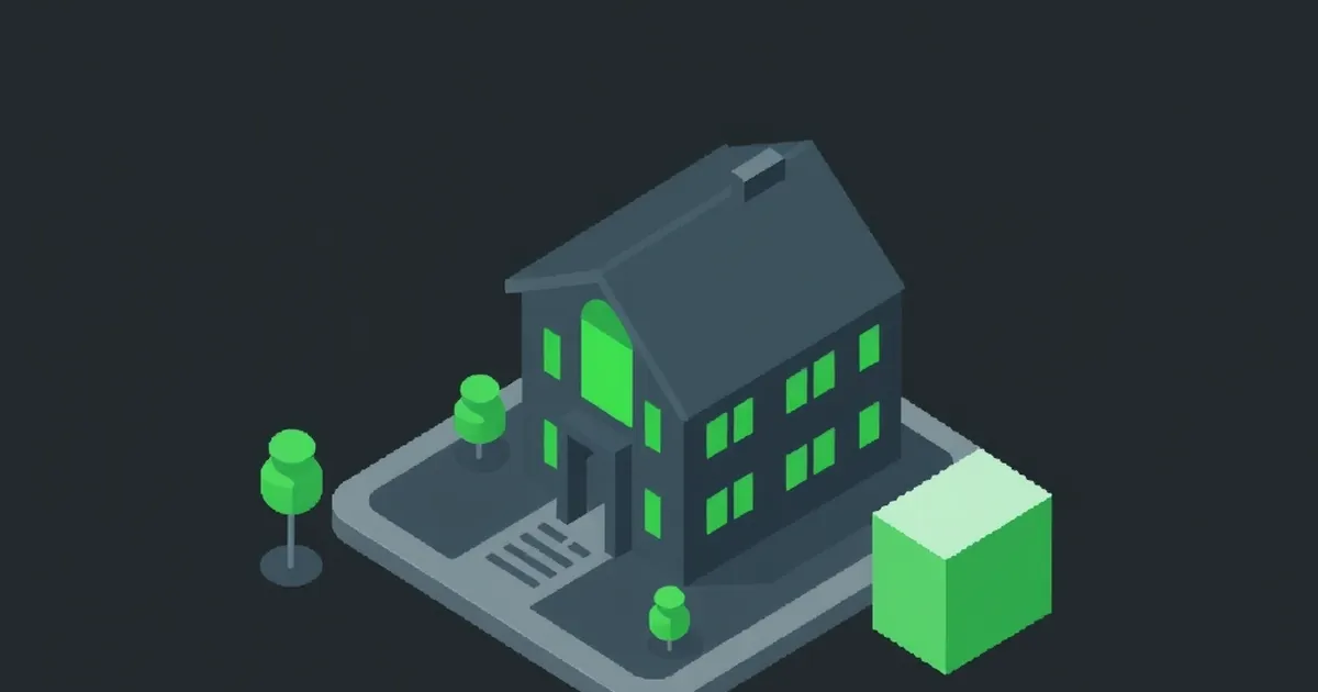 AI Tools for Real Estate, pixel-art illustration