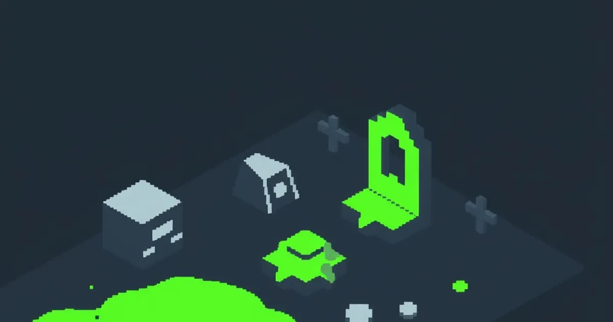 The AI Tools Graveyard: Why You're Not Using What You Learned, pixel-art illustration