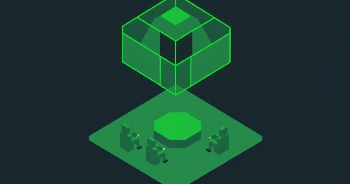 AI Training for Small Teams on a Tight Budget, pixel-art illustration