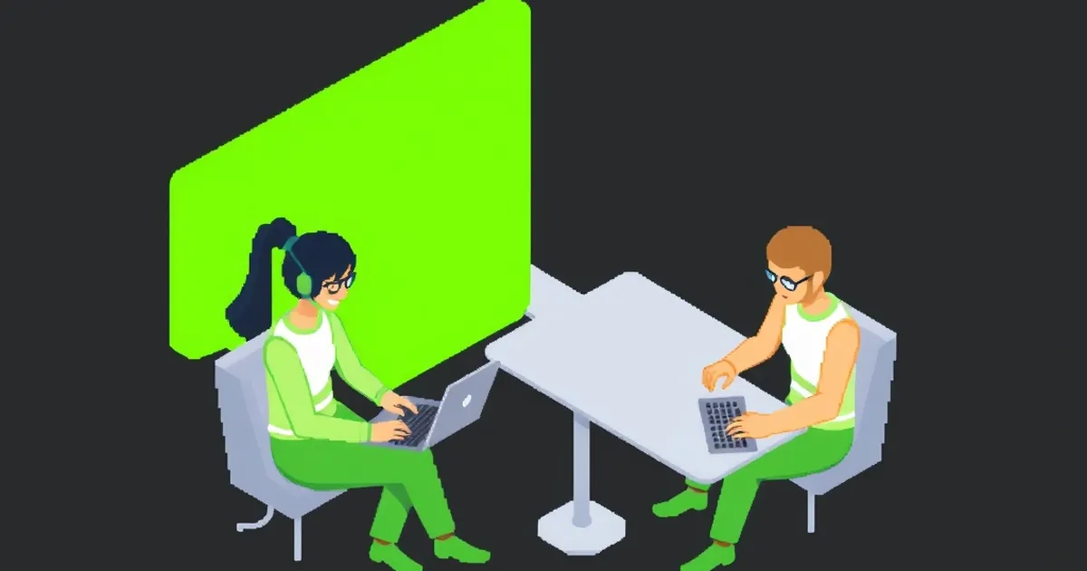 Best AI Coding Assistants in, pixel-art illustration