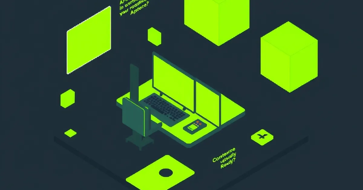 The Future of Work Is AI-First - Is Your Workforce Actually Ready, pixel-art illustration