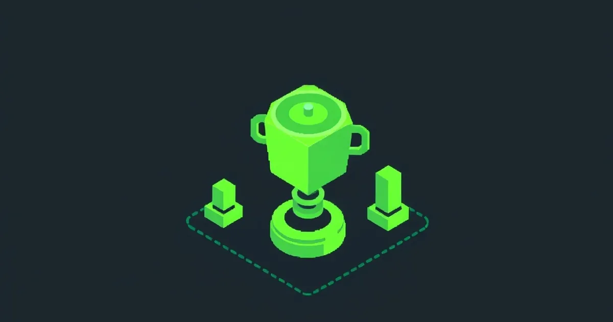How to Become the AI Champion at Work, pixel-art illustration