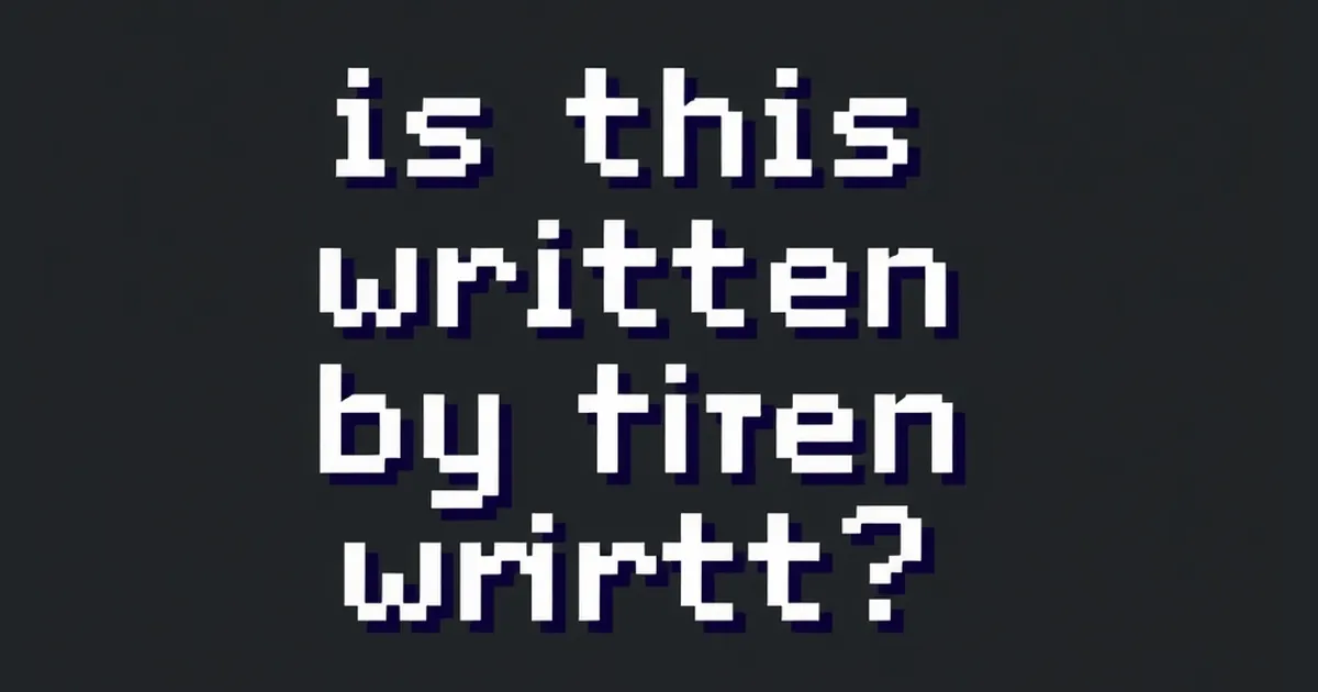 Is This Written by AI? How to Spot Machine-Written Text, pixel-art illustration