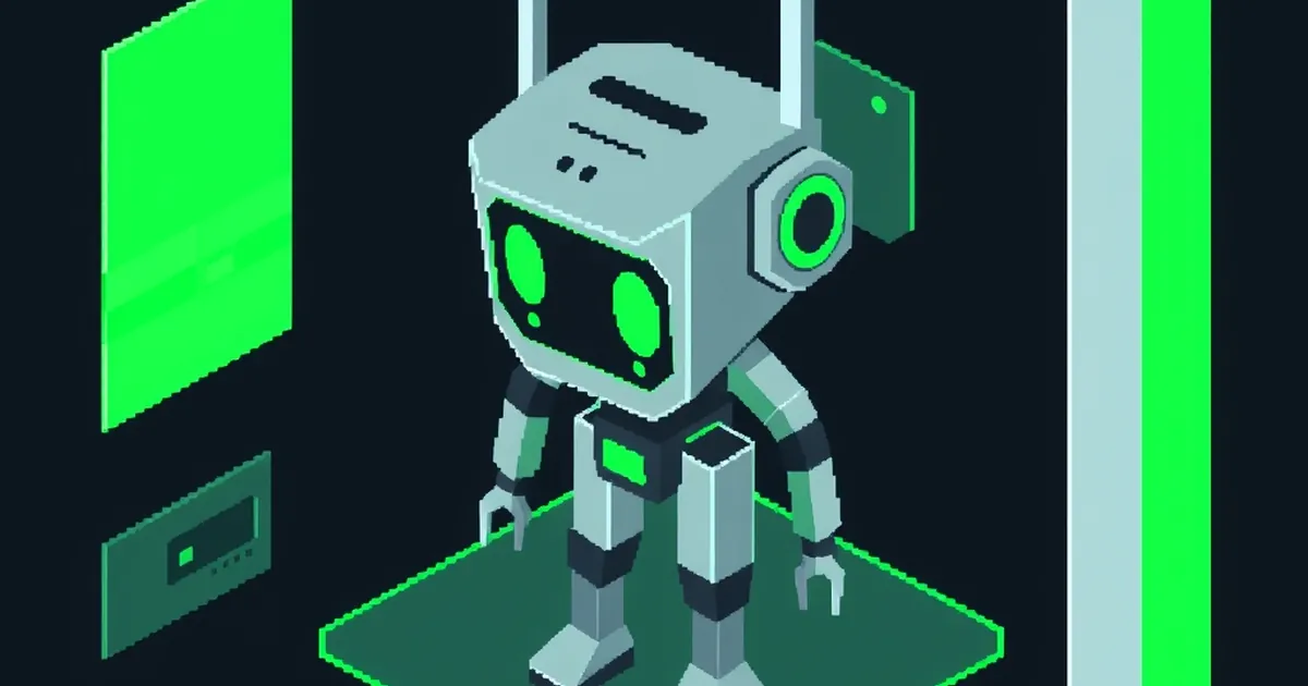 Manus AI? The Guide to the Autonomous Agent, pixel-art illustration