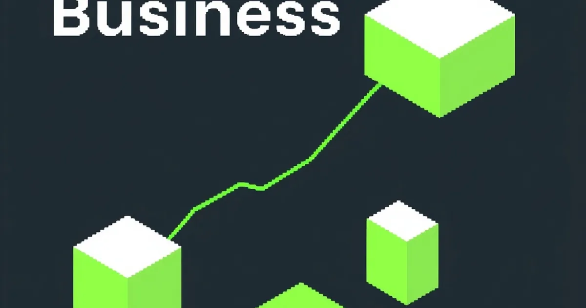 The One-Page Business Plan You'll Actually Use, pixel-art illustration