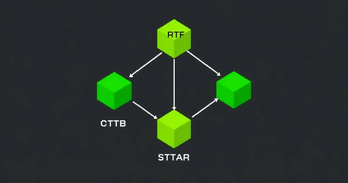 Prompt Frameworks Explained: RTF, CO-STAR and Chain-of-Thought, pixel-art illustration