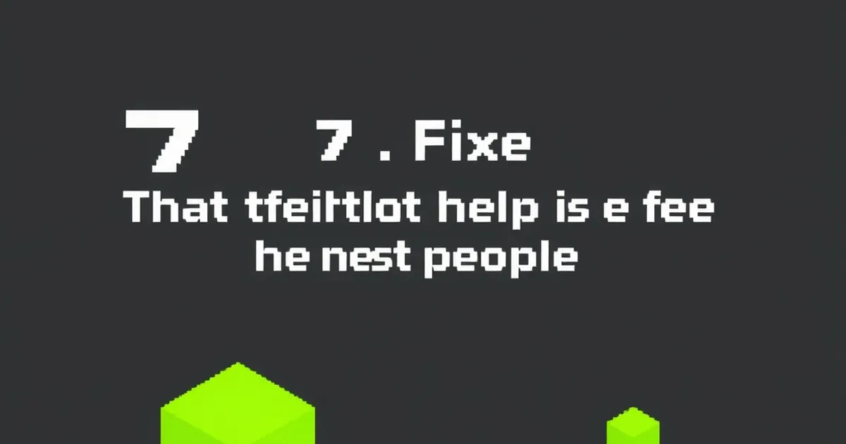 Website Accessibility: The 7 Fixes That Help the Most People, pixel-art illustration