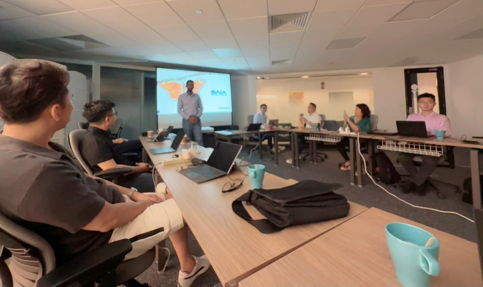 Cocoon workshop in session with the Singapore AI Association